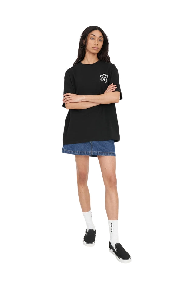 Relax Tee 220/Daisy - Black
