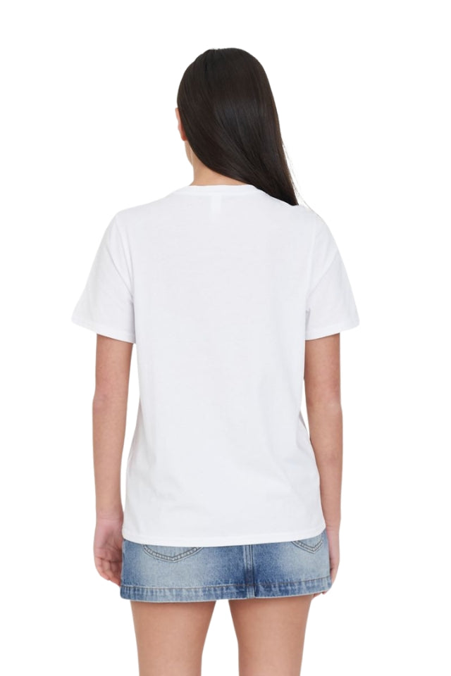 Relax Tee 220/Flower Market - White