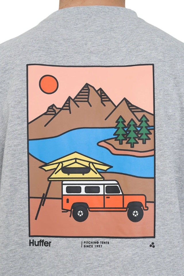 Sup Tee 190/In Tents - Grey Marle