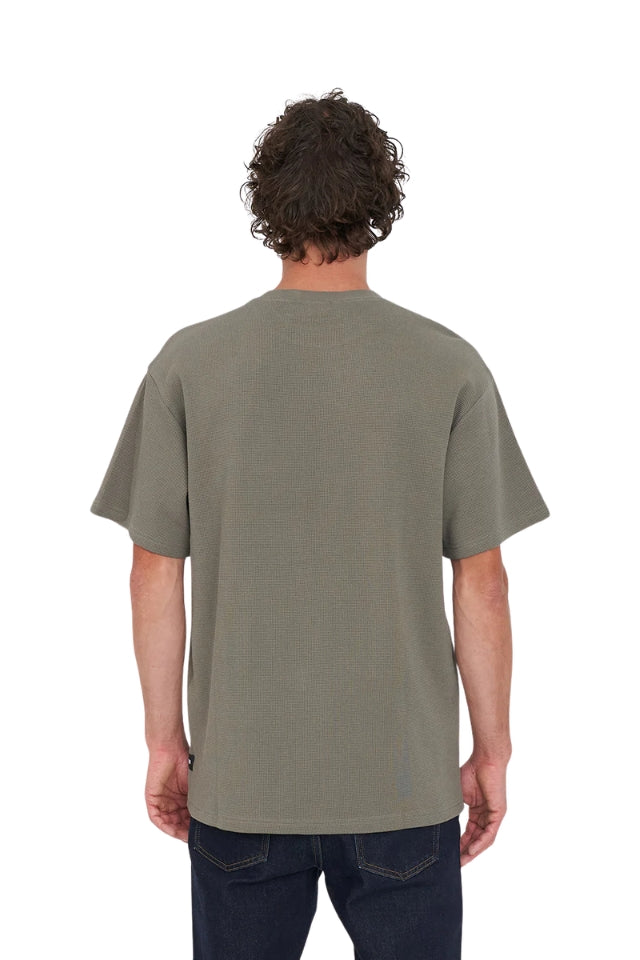 Waffle Sup Tee - Khaki