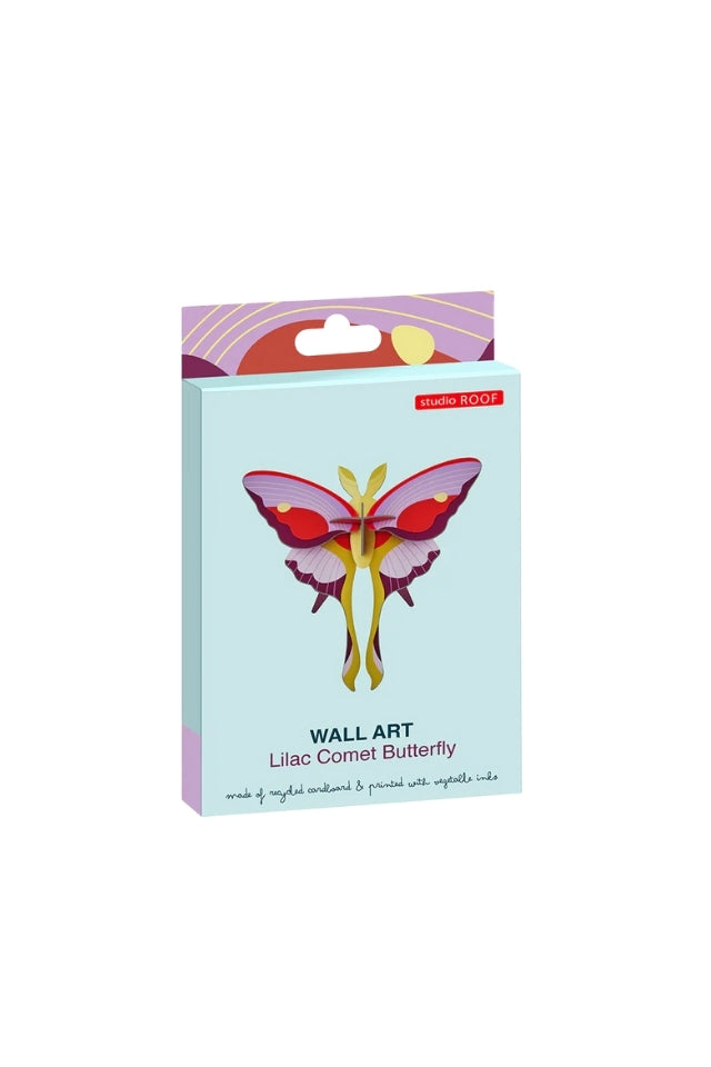 Wall Art Butterflies - Lilac Comet Butterfly