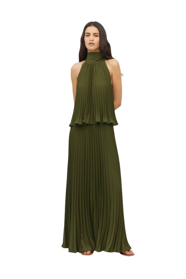 Amira Dress - Olive