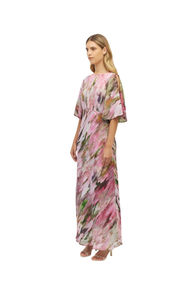 Dahlia Dress - Rose Ripple