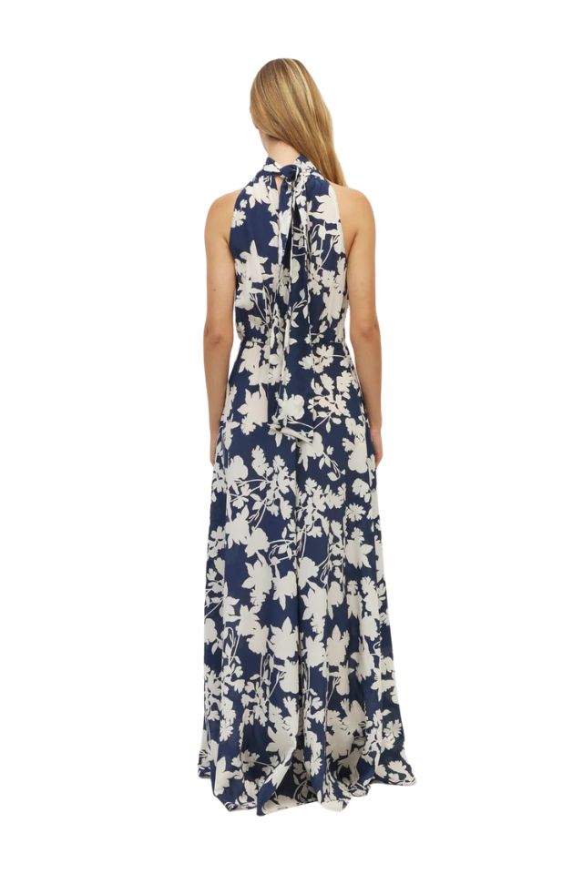 Hana Dress - Shaddow Floral Silk
