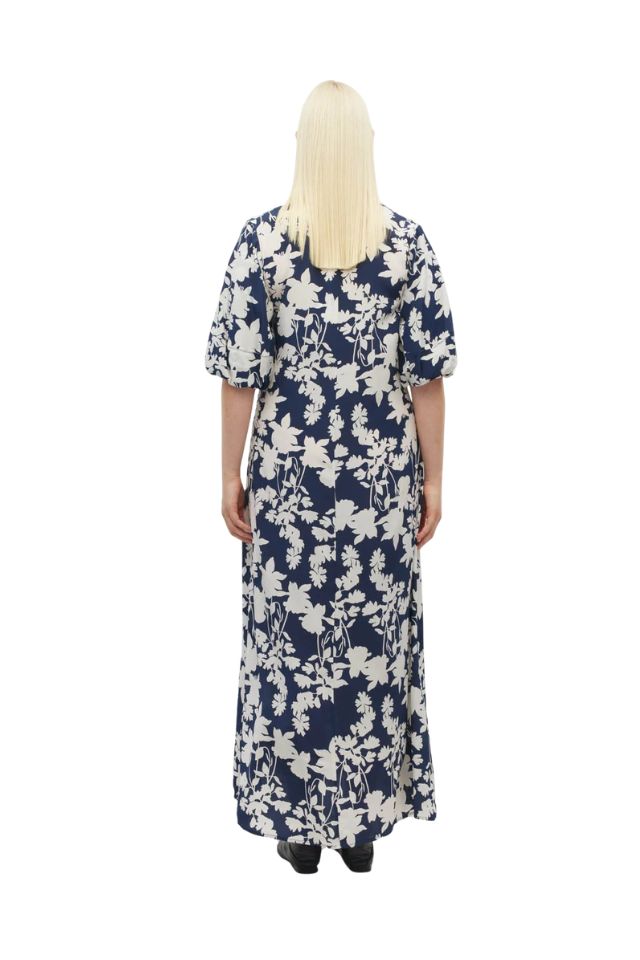 Piper Dress - Shadow Floral Silk