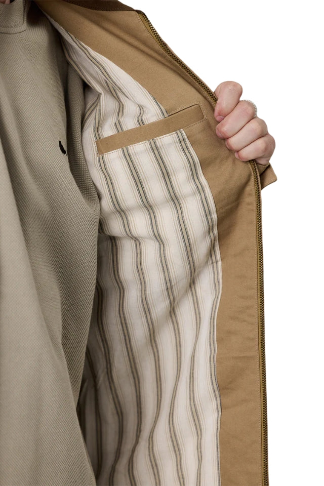 Helmans Jacket - Beige/brown