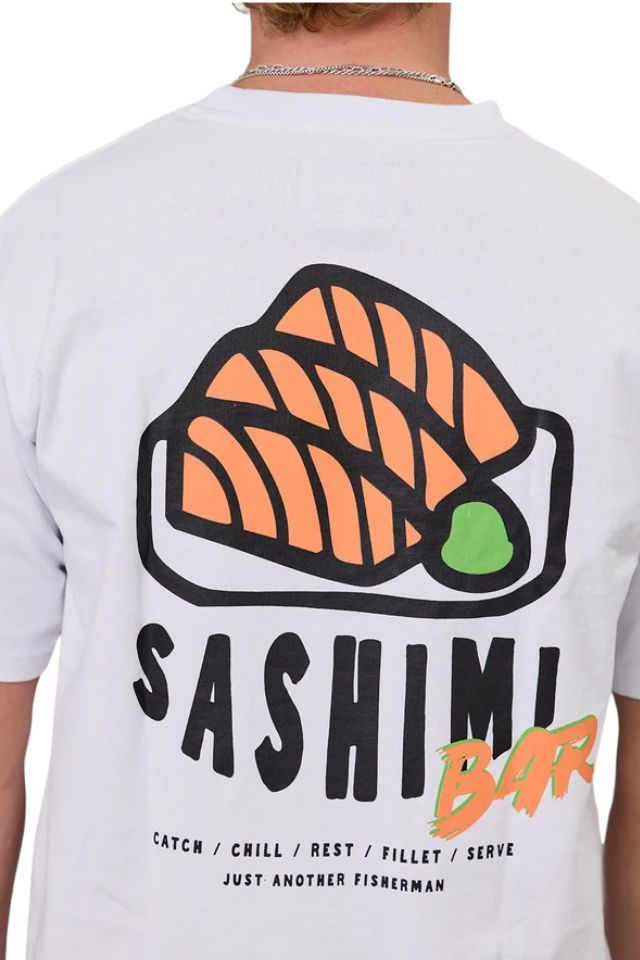 Sashimi Bar Sea Tee - White