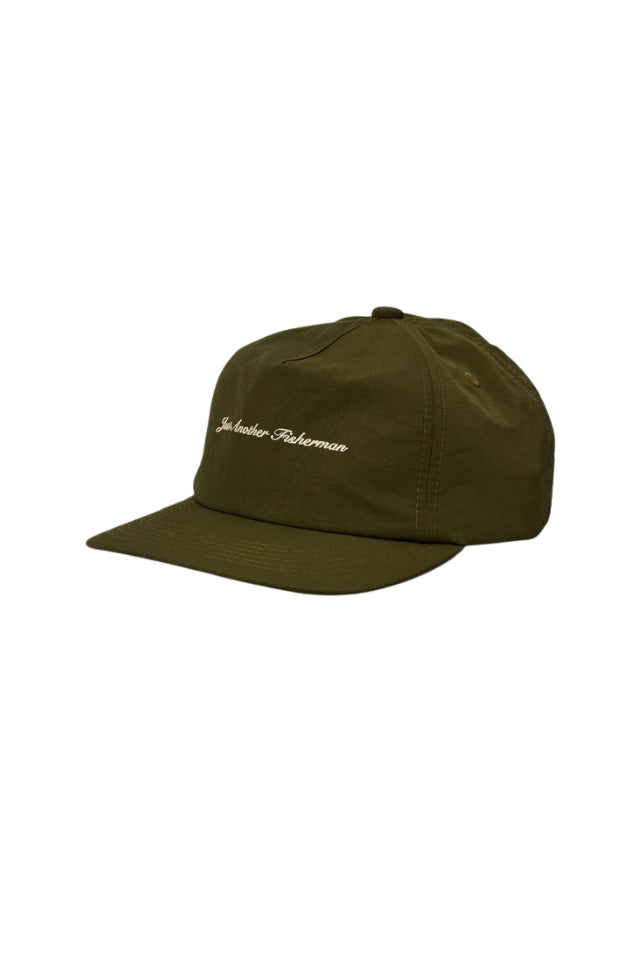 Script Ledger Cap - Olive