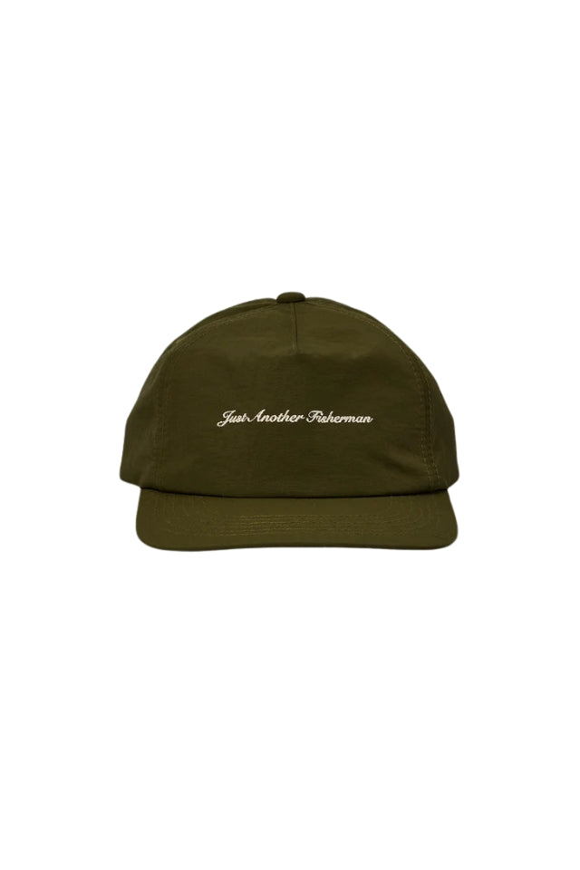 Script Ledger Cap - Olive