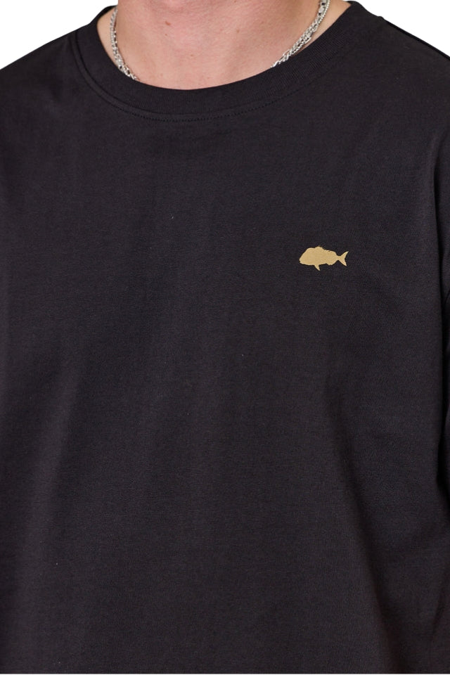 Stamp Sea Tee - Black