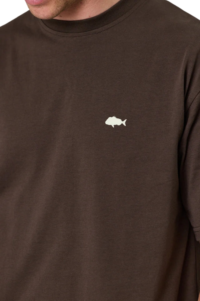 Stamp Sea Tee - Earth