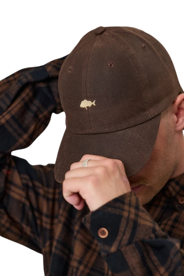 Stamp Tiller Wax Cap - Brown