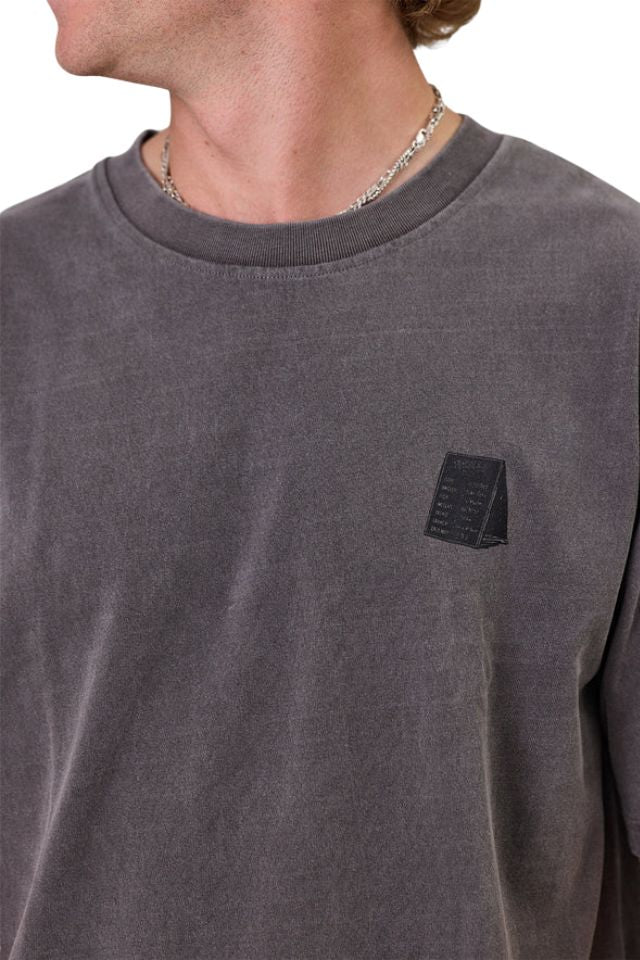 Tipping The Scales Sea Tee - Aged Black