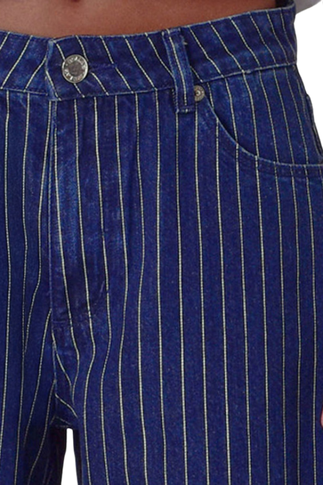 Kate Baggy Indigo Stripe