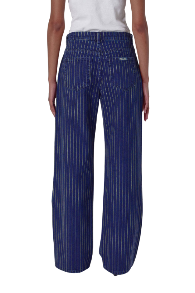 Kate Baggy Indigo Stripe