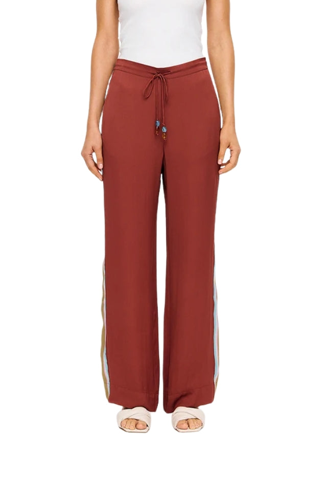 Enzo Pant - Maroon