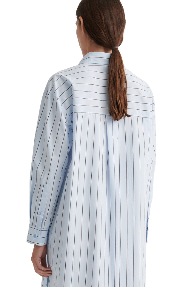 Elementary Dress - Cloud Stripe
