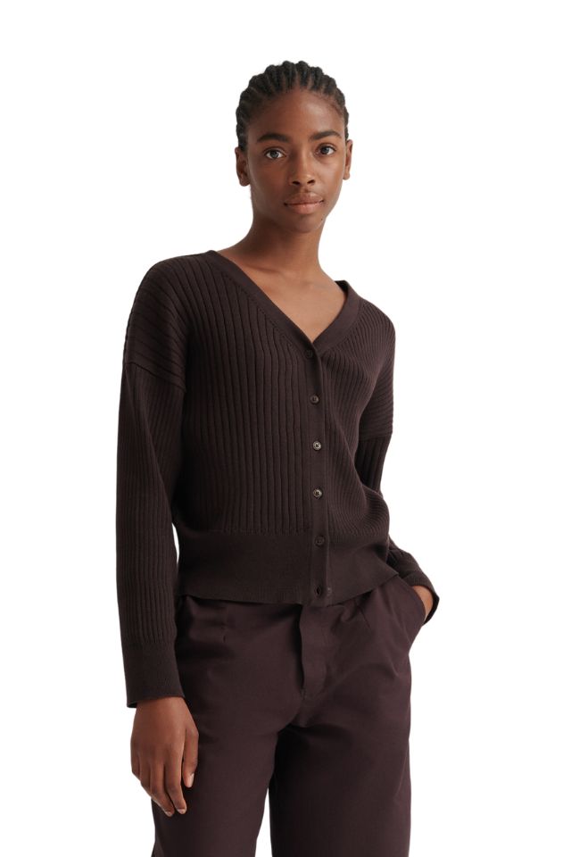 Field Cardigan - Sable
