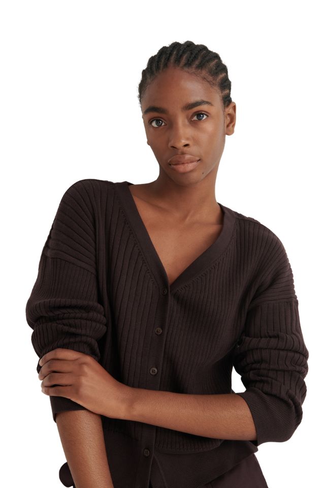 Field Cardigan - Sable