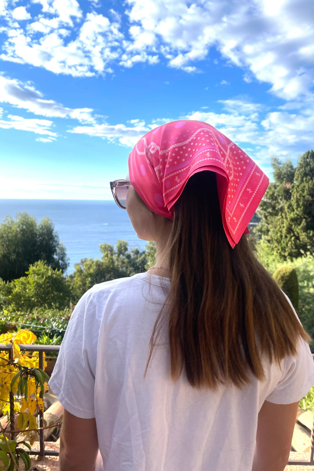 The Flora Petite Silk Scarf