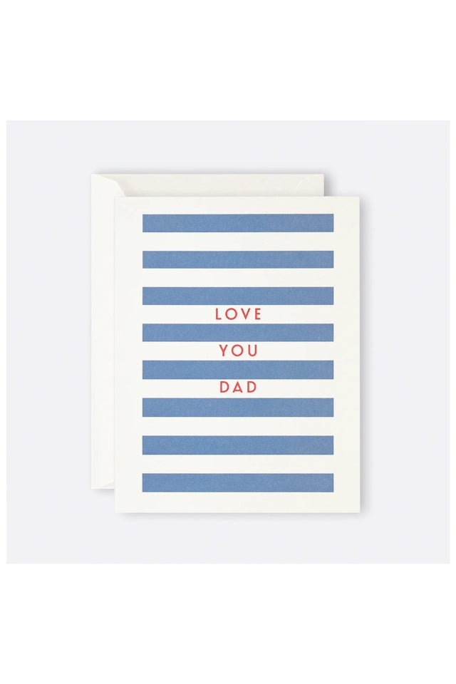 Card | Love You Dad Stripes