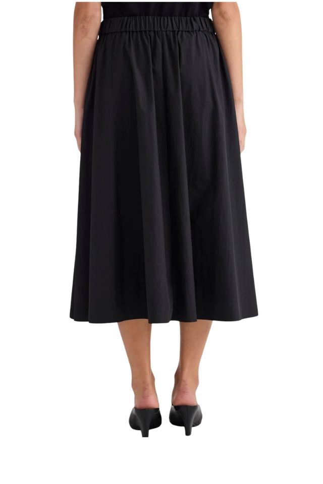 Ellis Pleated Skirt - Black