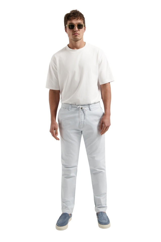 Lancaster Twill Knit Jogger - Lt. Blue