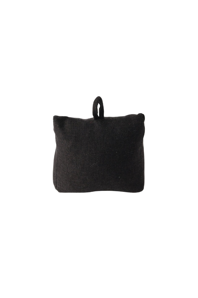 Doorstop Linen Look - Black