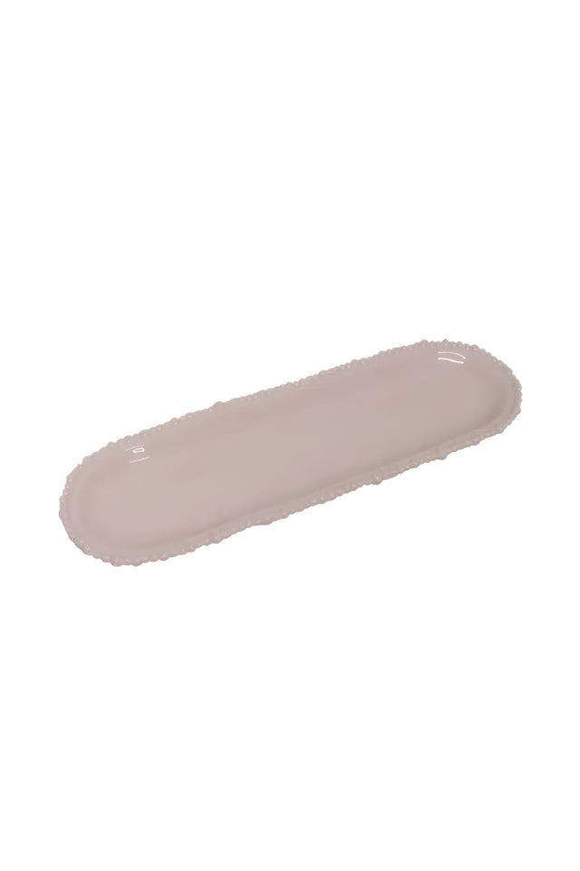 Melamine Pearl Platter 45cm  - Pink