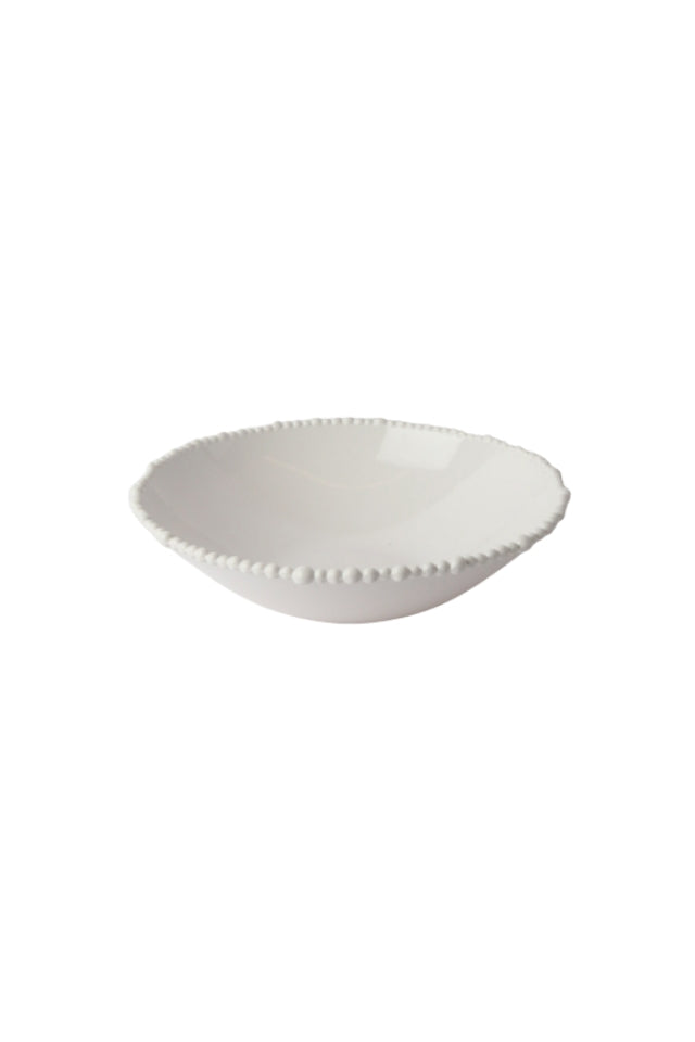 Melamine Pearl Tapered Bowl 29cm - White