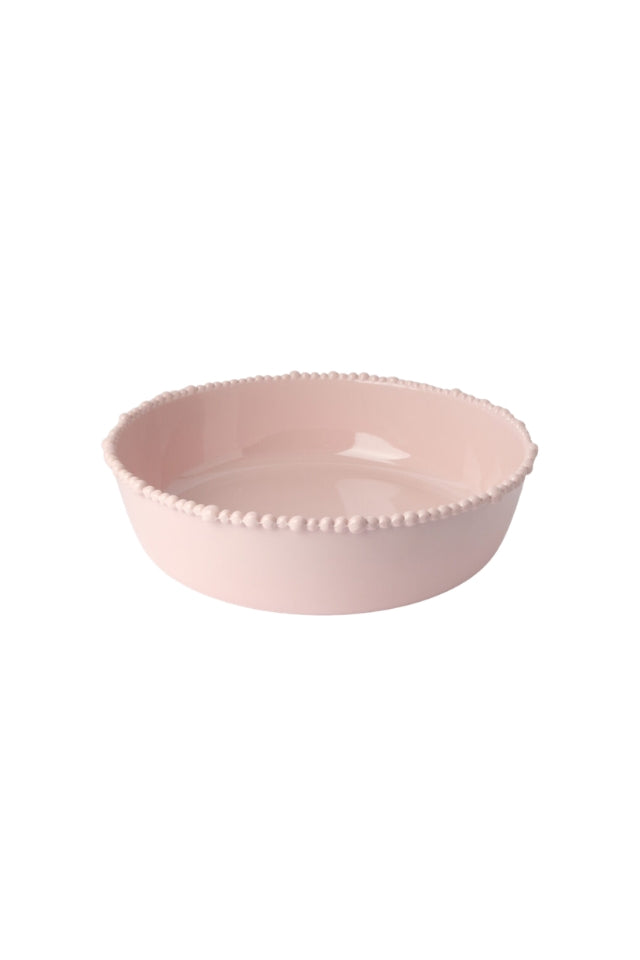 Melamine Pearl Upright Bowl  31cm - Pink