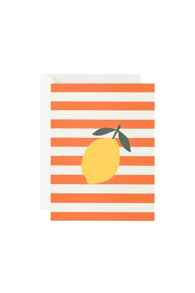 Card | Lemon Stripe