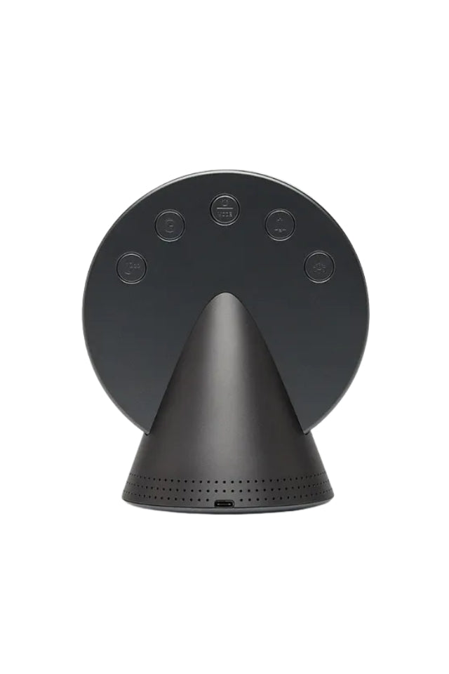 Conic Radio Alarm Bluetooth Speaker - Platinum Grey