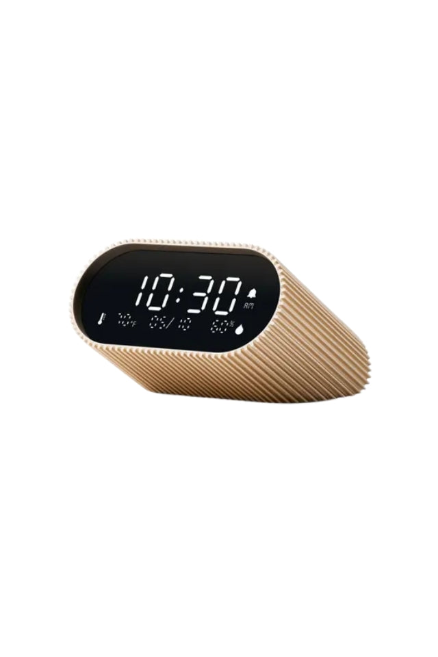Ray Clock - Vivid Gold