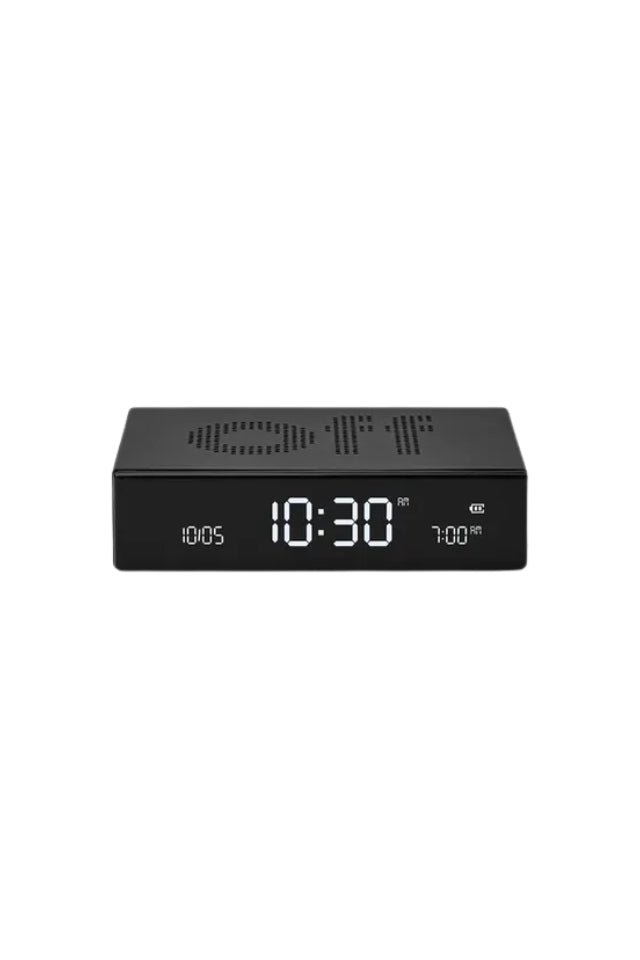Flip Premium Clock - Black