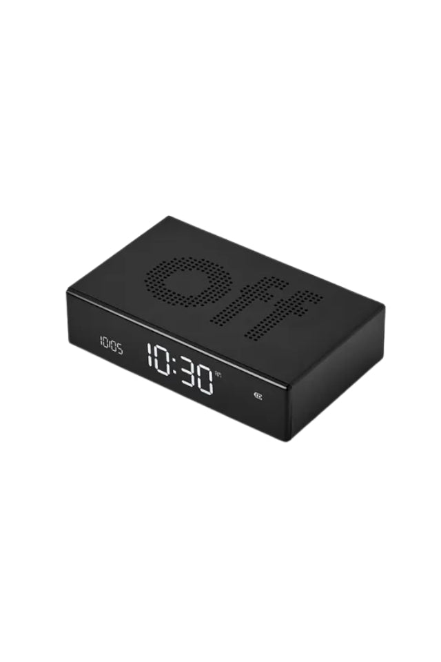 Flip Premium Clock - Black