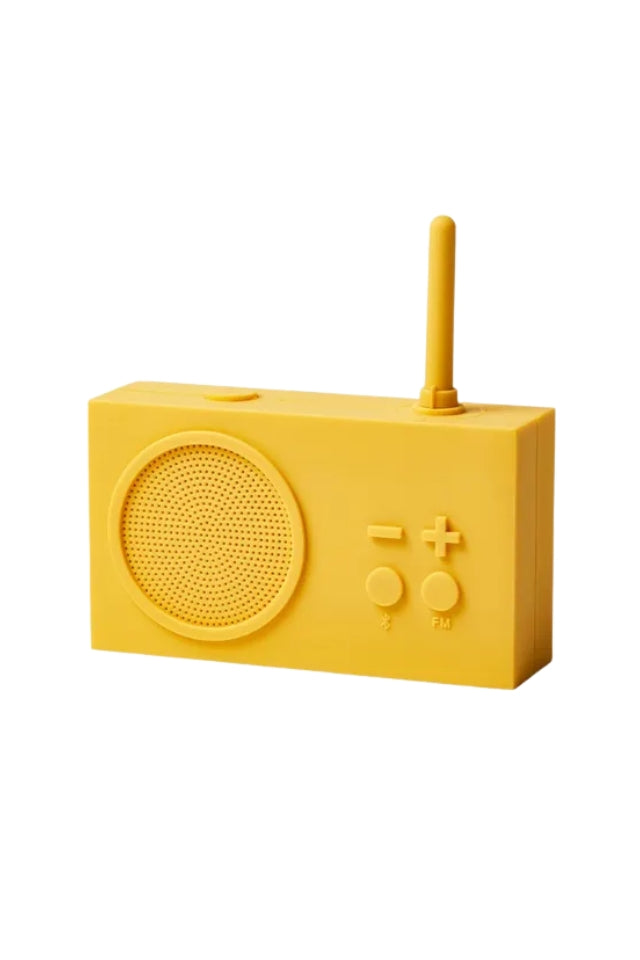 Tykho 3 Bluetooth/FM Radio Speaker - Yellow