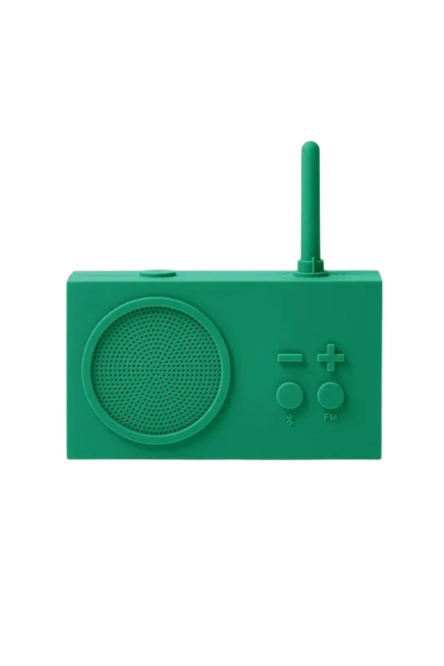 Tykho 3 Bluetooth/FM Radio Speaker - Green