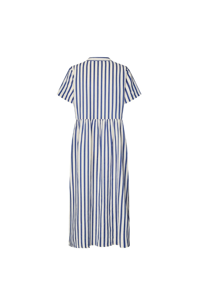 AliyaLL Maxi Dress SS - Blue