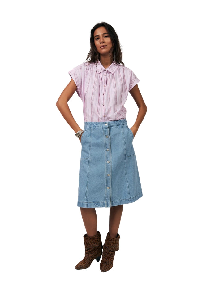 BadalLL Shirt SS - Lilac