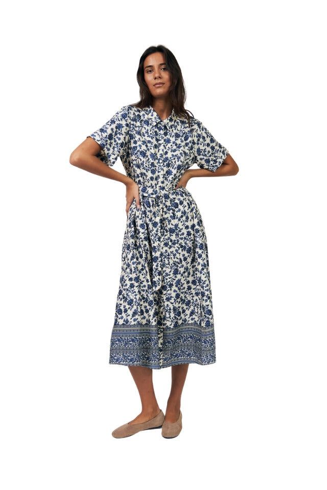 BlakeLL Midi Dress SS - Blue