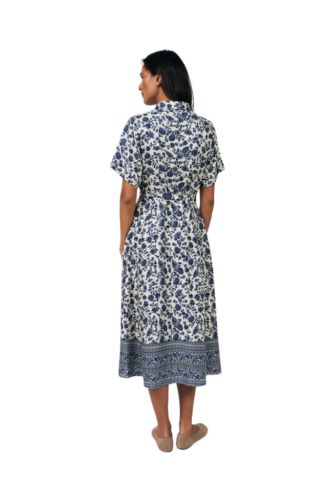 BlakeLL Midi Dress SS - Blue