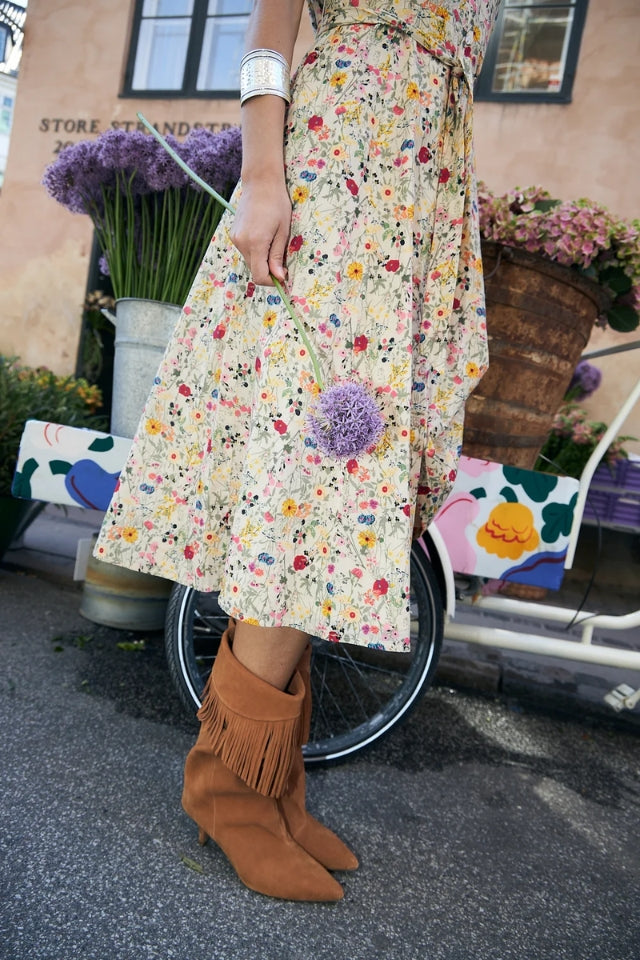 BlakeLL Midi Dress SS - Flower Print