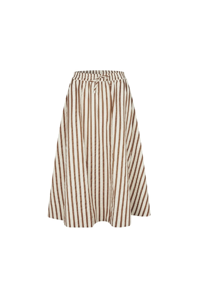 BristolLL Midi Skirt - Dark Mokka