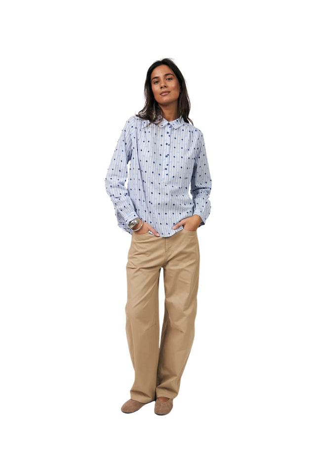 LariLL Shirt LS - Dark Blue