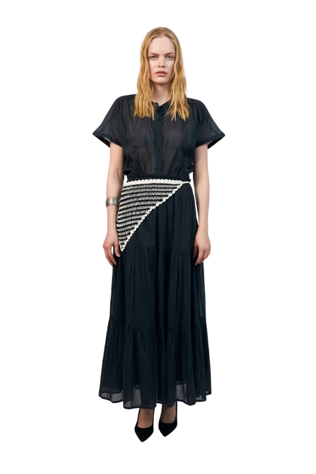 MyaLL Shirt SS - Washed Black