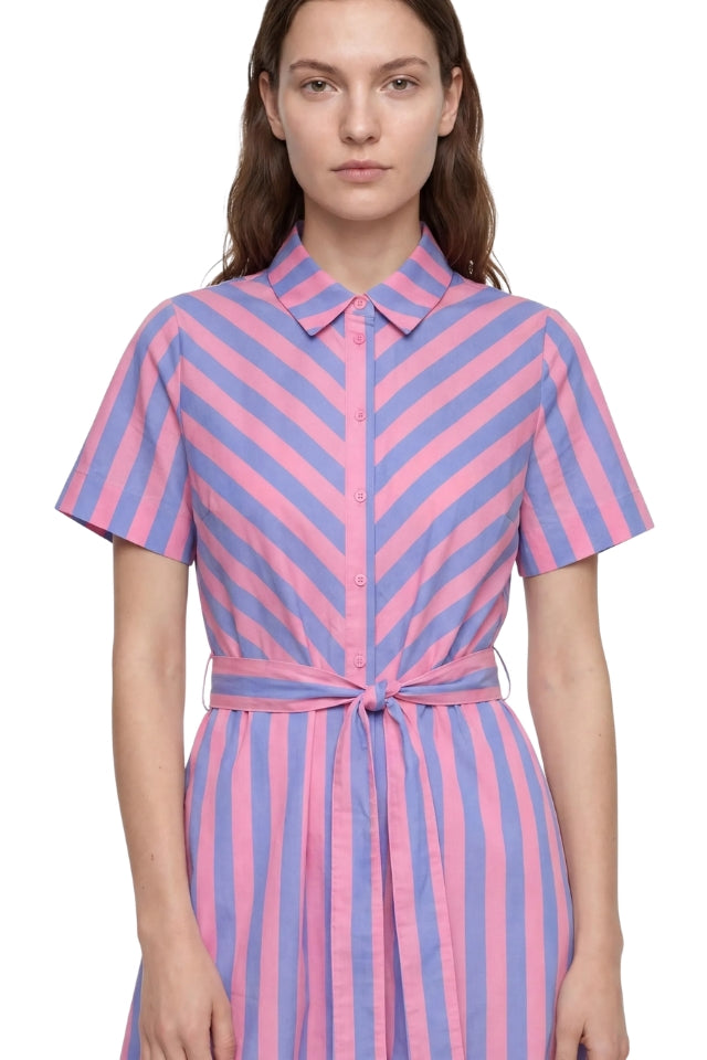 TulleLL Midi dress SS - Stripe