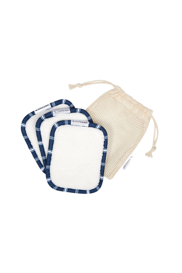 Home Reusable Makeup Wipes - Patchouli Navy