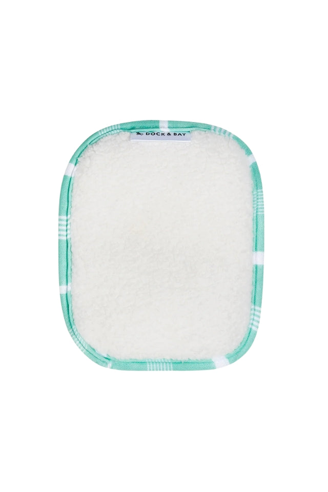 Home Reusable Makeup Wipes - Eucalyptus Green