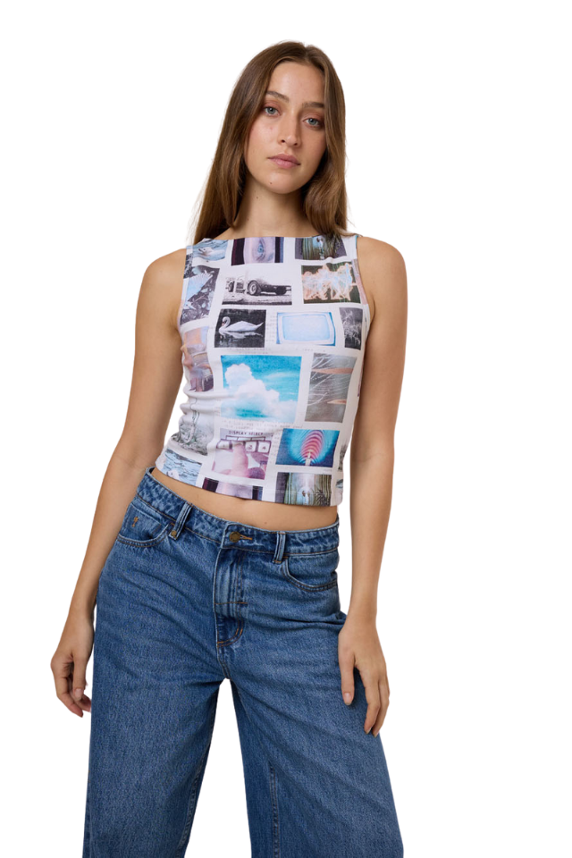Natural Progression Tank - Cloud